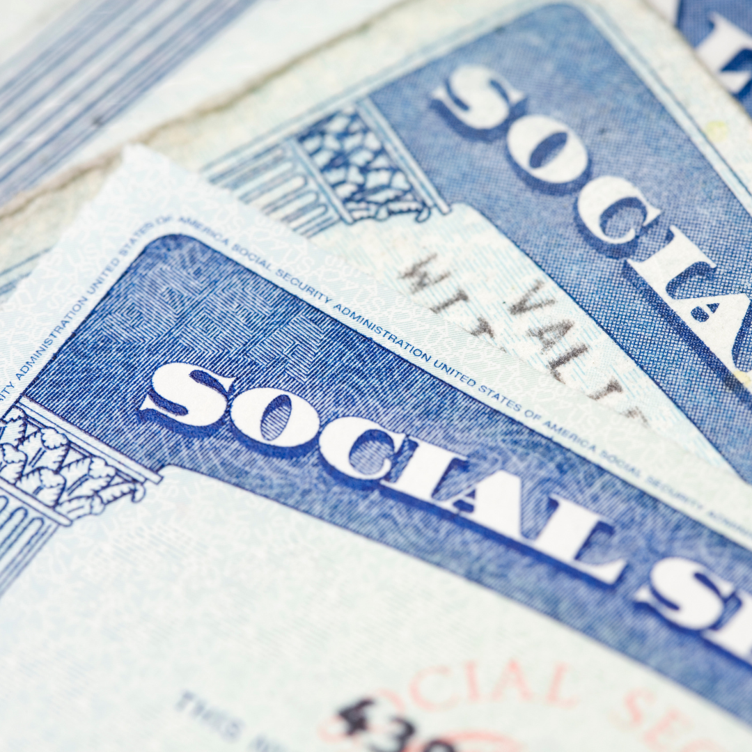 Social Security cards.